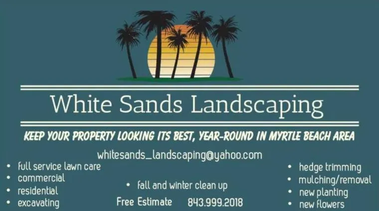 Local lawn mowing service in Myrtle Beach, SC - White Sands Landscaping
