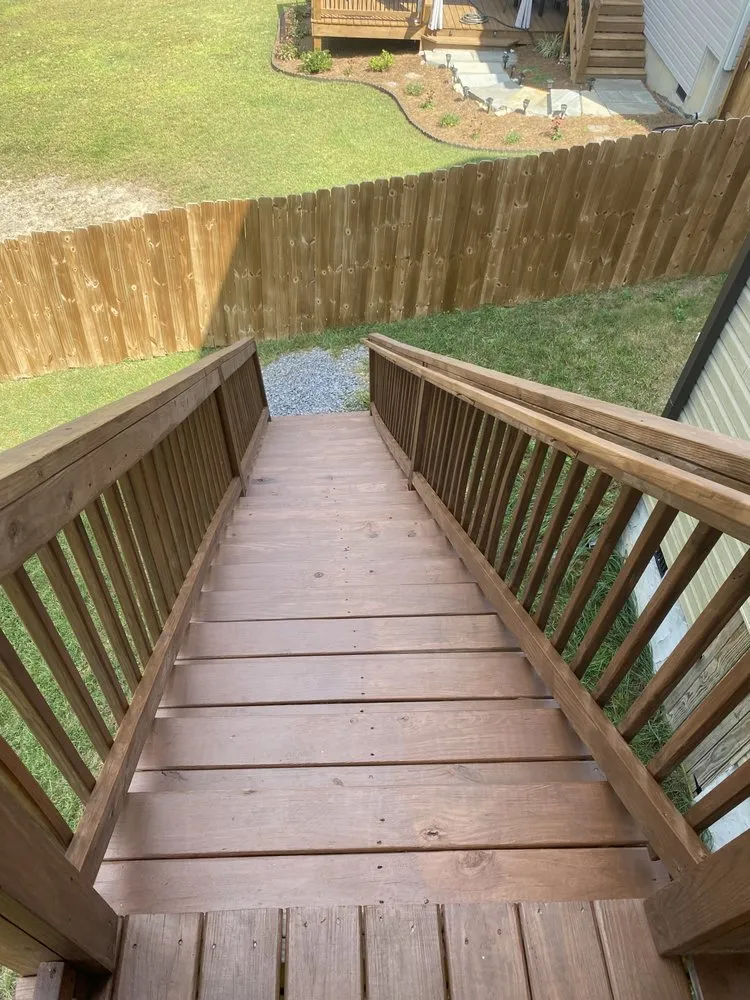 Custom residential landscaping for beautiful yards in Ooltewah, TN by White Wash Outdoors