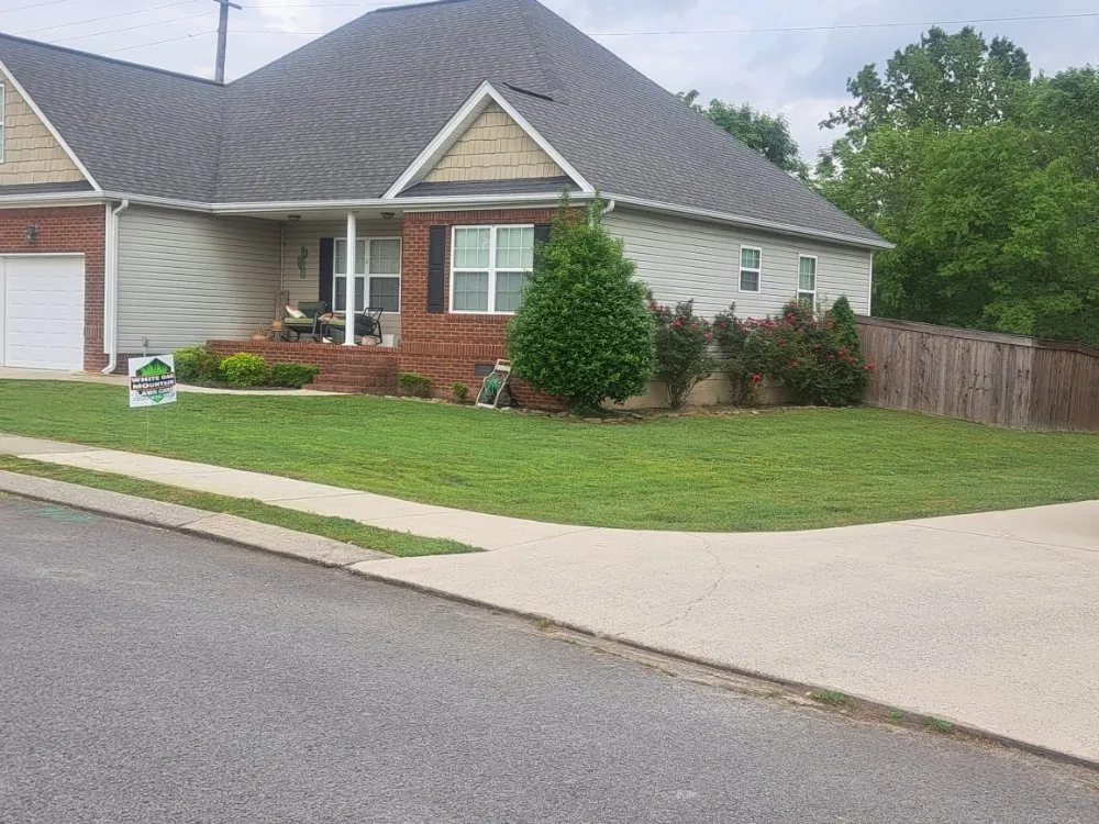 Affordable landscape installation for homes in Rock Spring, GA by Whiteoak mountain lawn care