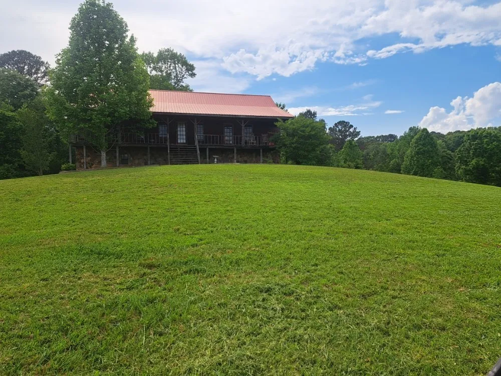 Custom residential landscaping in Rock Spring, GA by Whiteoak mountain lawn care