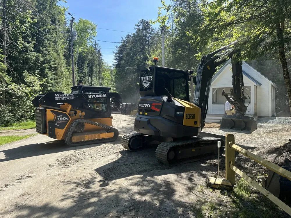 Expert landscaping services in Whitefield, NH - White's Brush Management & Excavation