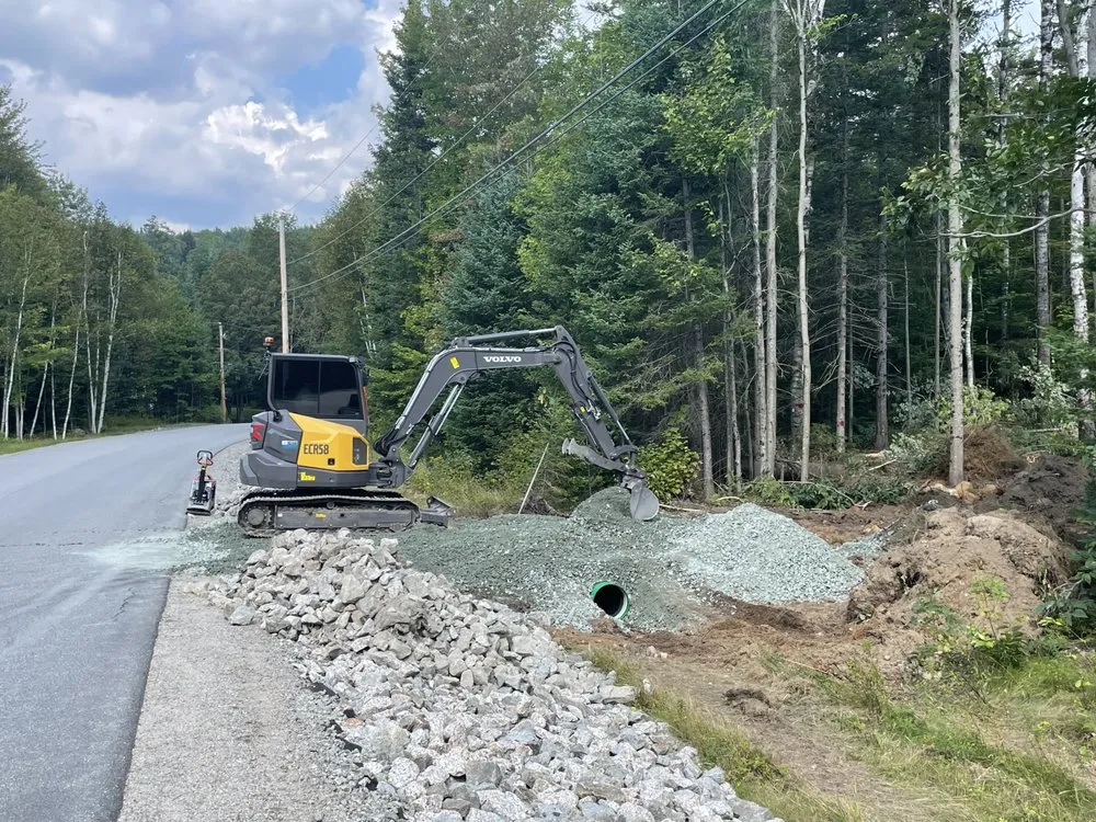 Trusted residential landscaping for beautiful yards in Whitefield, NH by White's Brush Management & Excavation