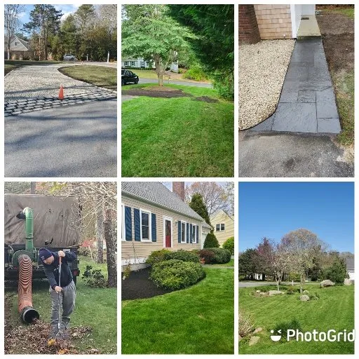 Reliable yard cleanup service with custom design across S Dennis, MA - Whites Landscaping