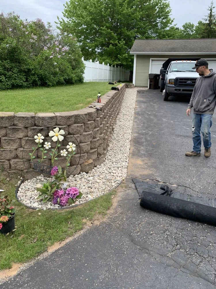Custom lawn care service in Escanaba, MI by Whites Lawn Service