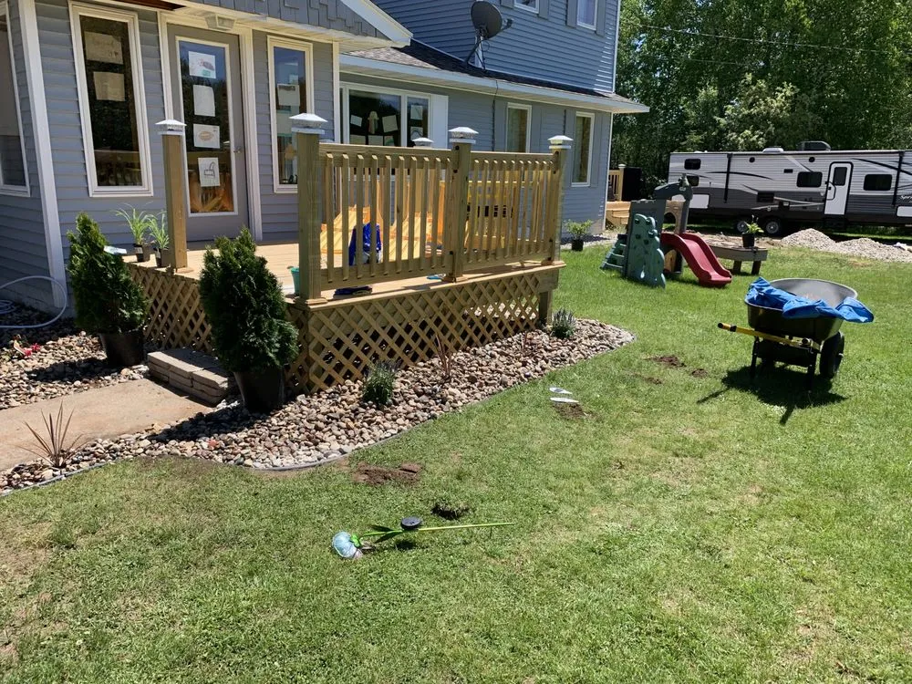 Professional outdoor landscaping in Escanaba, MI - Whites Lawn Service