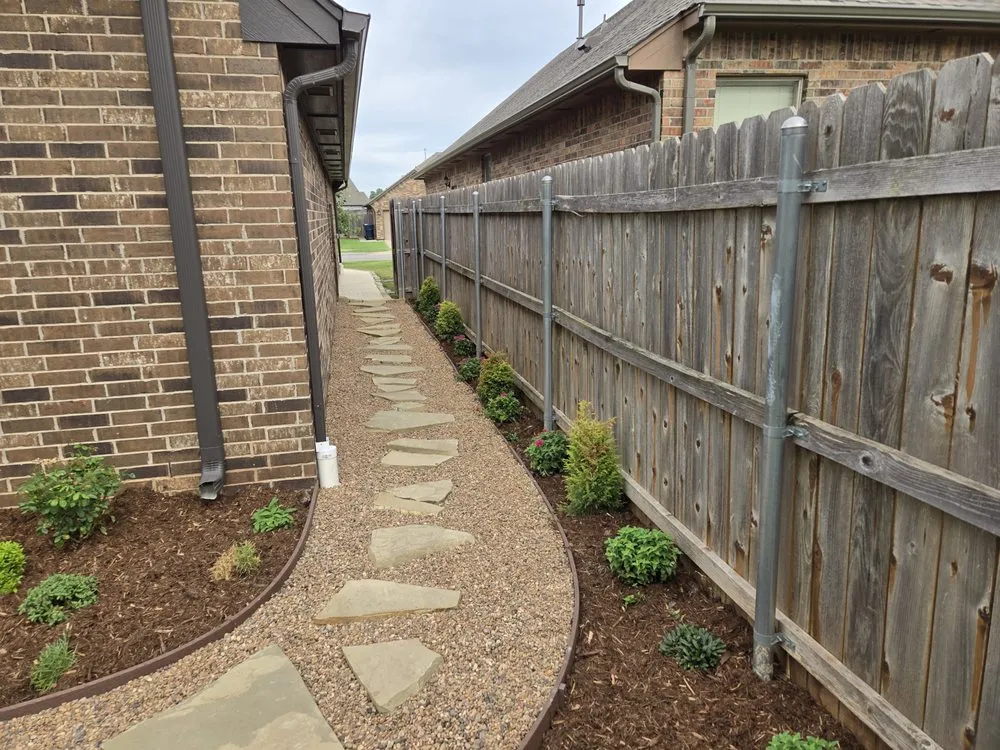 Trusted yard maintenance with custom design in Blanchard, OK by Whitetail Landscaping