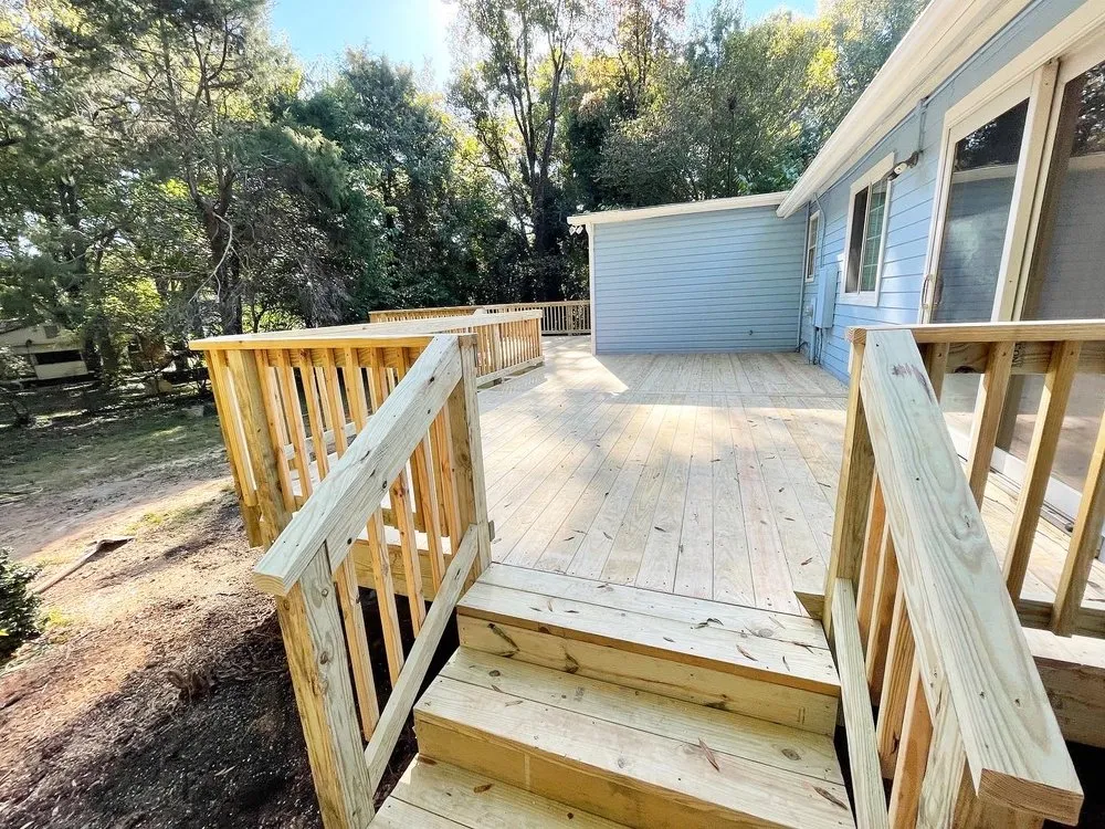 Custom landscape installation in Charlotte, NC by Whitetail Residential Services