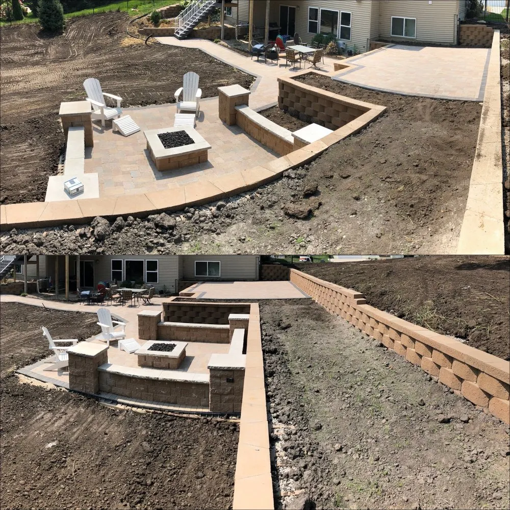 Professional landscaping services for year-round maintenance across Swisher, IA - Whitters Hardscapes