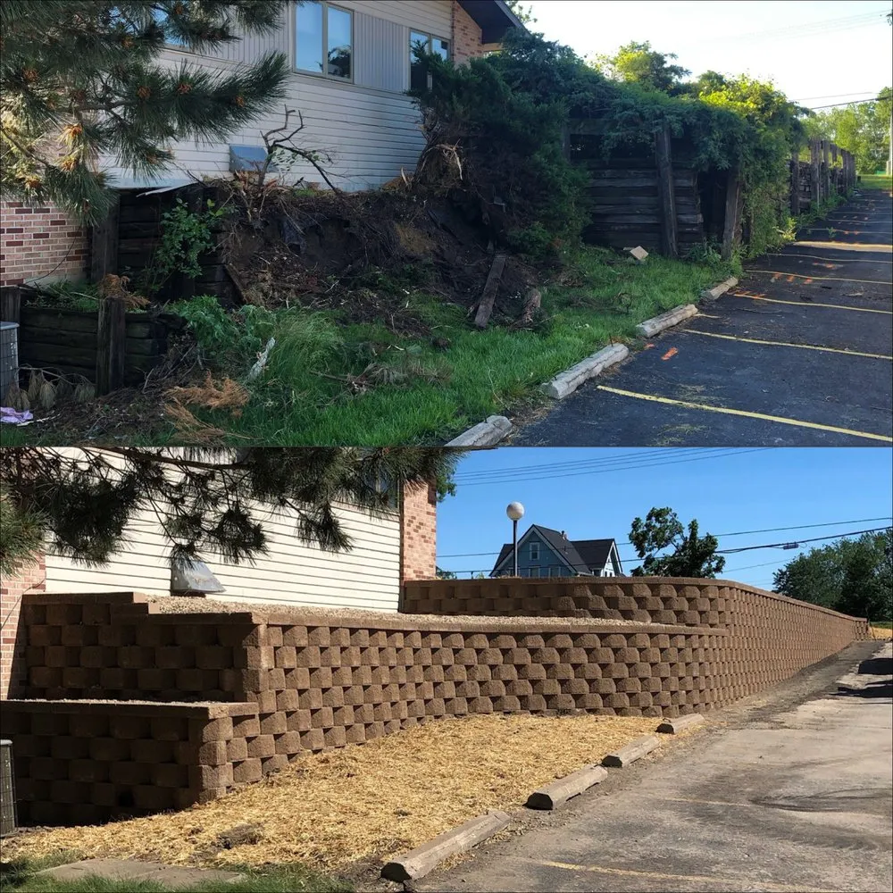 Custom residential landscaping for year-round maintenance in Swisher, IA by Whitters Hardscapes