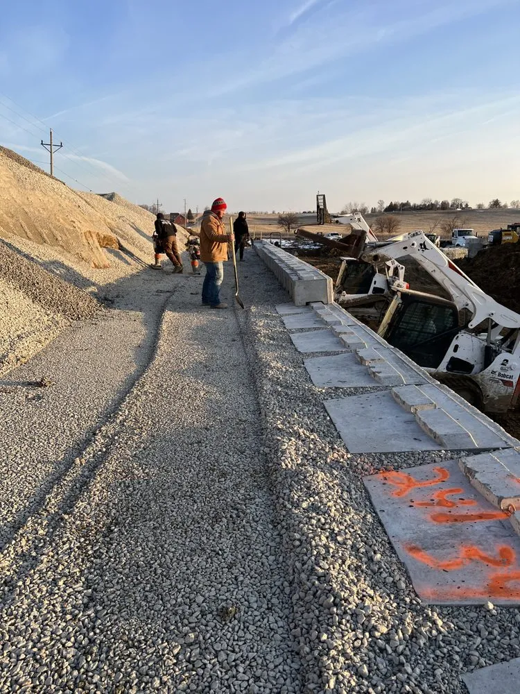 Custom landscape installation for outdoor upgrades across Swisher, IA - Whitters Hardscapes