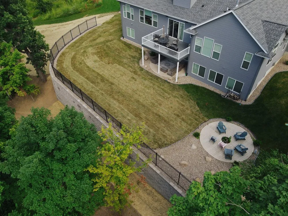 Top-rated outdoor landscaping in Swisher, IA by Whitters Hardscapes