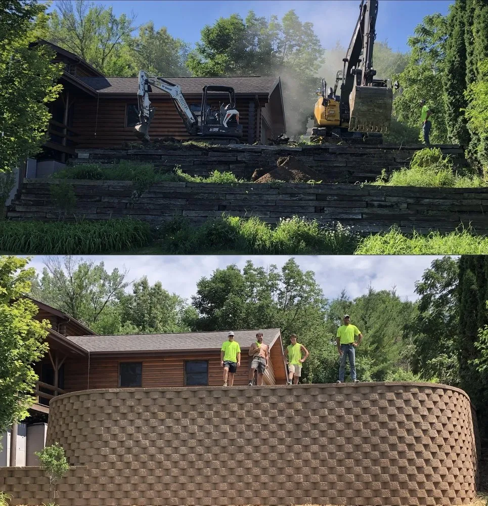 Trusted garden landscaping for homes in Swisher, IA by Whitters Hardscapes