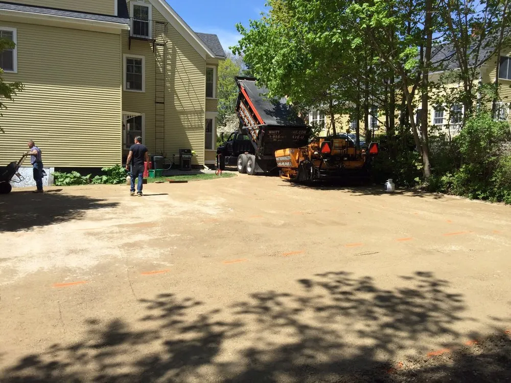 Custom garden landscaping for year-round maintenance in Salisbury, MA by Whittier Paving