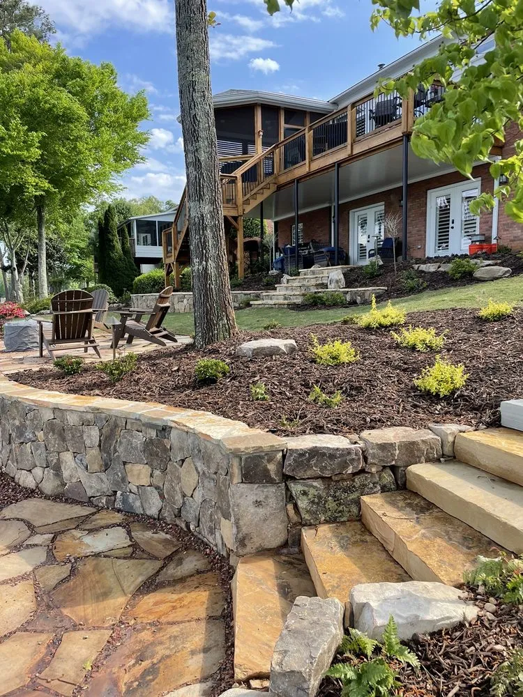 Expert landscape design in Suwanee, GA by Whitwell Landscaping