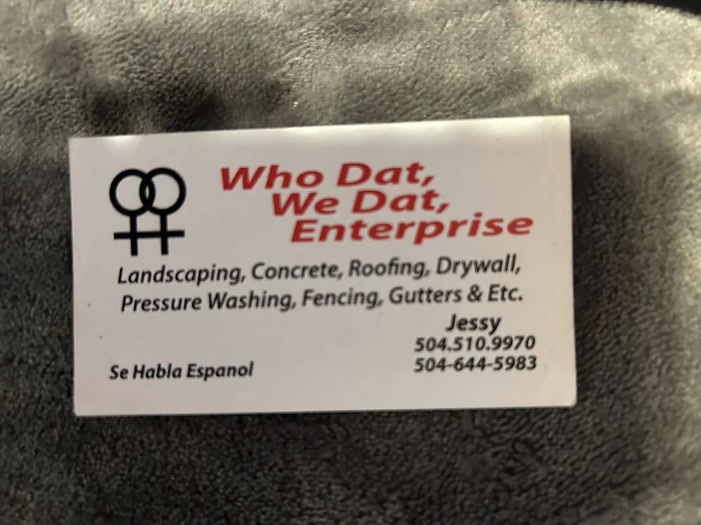 Top-rated landscaping services experts serving Gretna, LA - Who Dat We Dat Enterprise