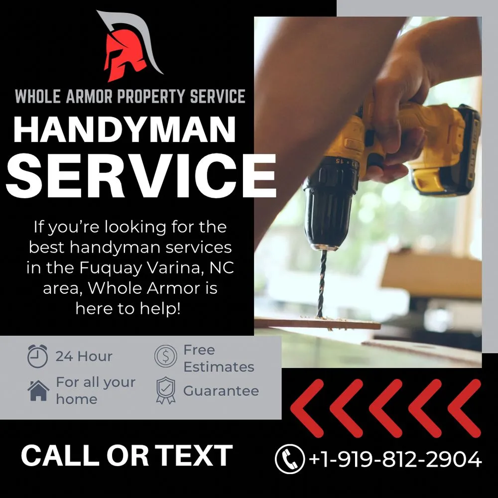 Expert yard cleanup service in Fuquay-Varina, NC by Whole Armor Property Services