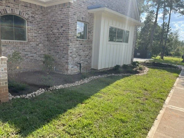 Local residential landscaping with custom design in Montgomery, TX by Whole Home Services