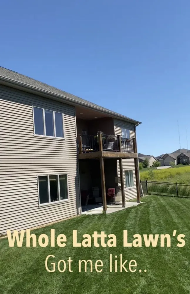 Custom garden landscaping for residential properties in Lincoln, NE by Whole Latta Lawn’s