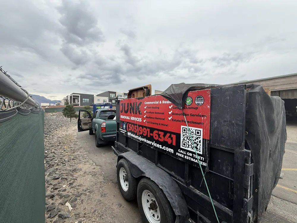 Affordable landscape design in Albuquerque, NM by Whole Lotta Junk Services