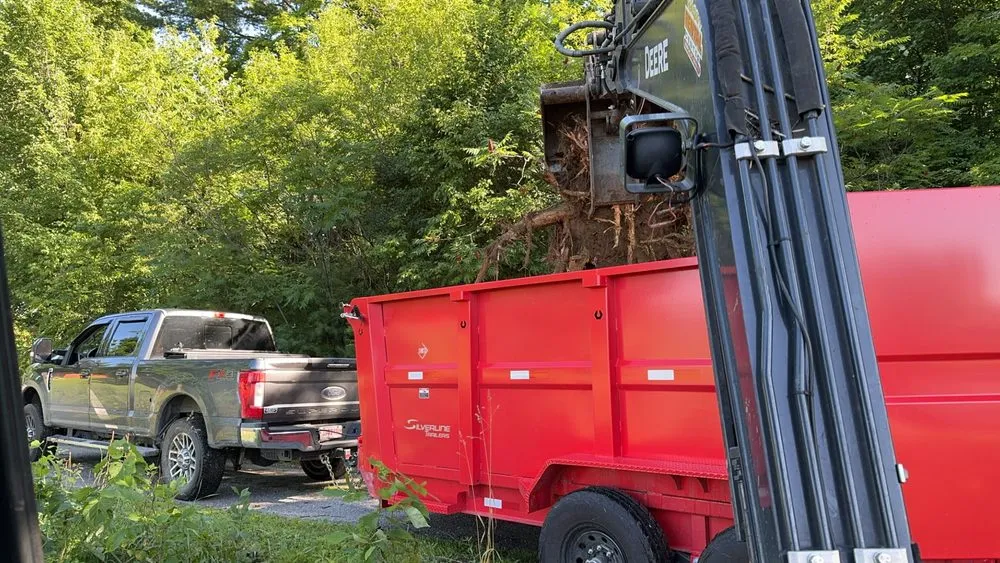 Trusted lawn care service with custom design in Lowell, VT by Whole Shot Excavation And Tree Service