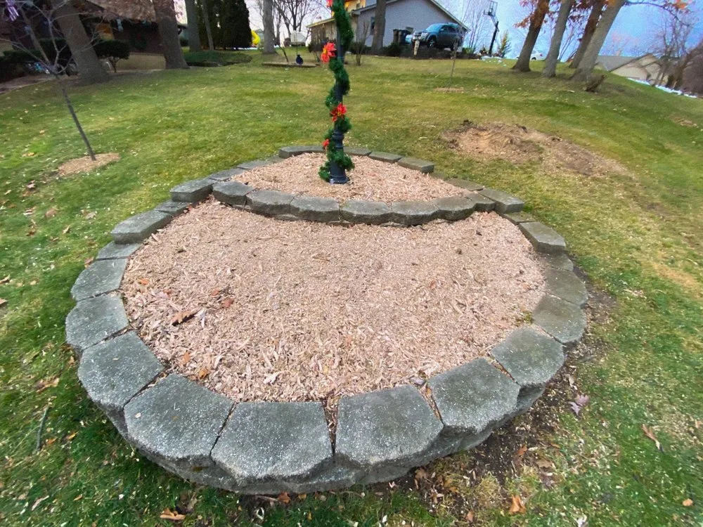 Custom landscape design in Waukesha, WI by WI Labor Men