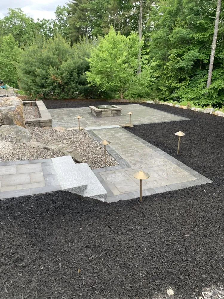 Custom landscaping services in Windham, ME by Wicked Hardscapes