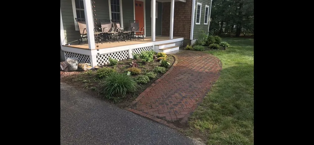 Affordable garden landscaping with custom design in Attleboro, MA by Wicked Nice Lawn