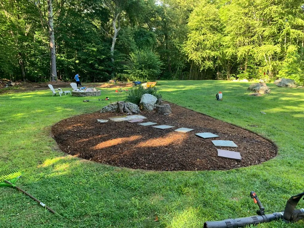 Custom landscape design in Attleboro, MA - Wicked Nice Lawn
