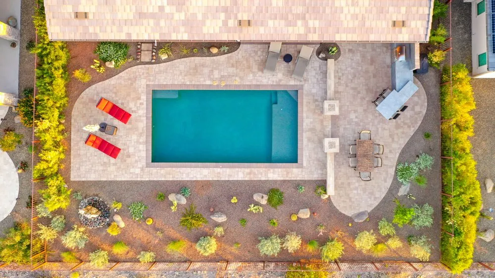 Professional garden landscaping in Wickenburg, AZ by Wickenburg Landscape