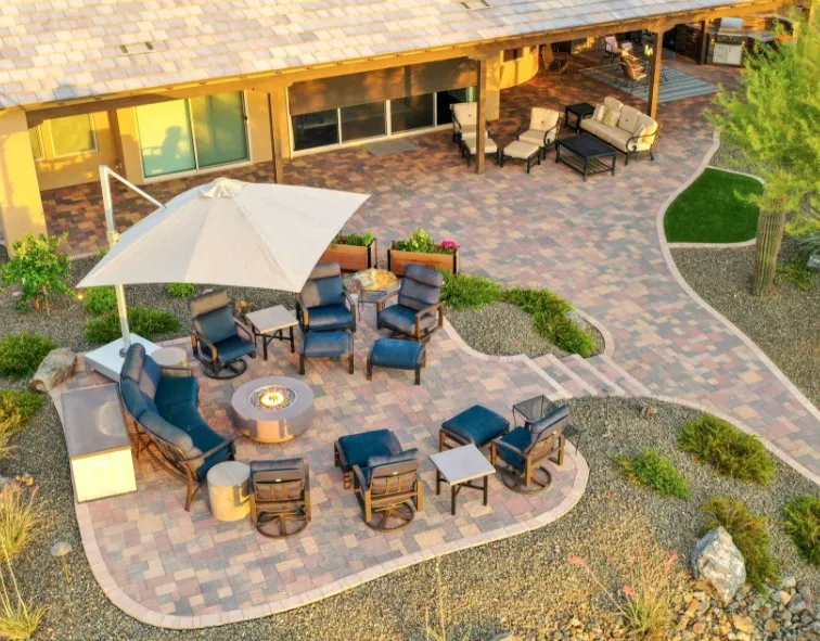 Affordable lawn mowing service for outdoor upgrades across Wickenburg, AZ - Wickenburg Landscape