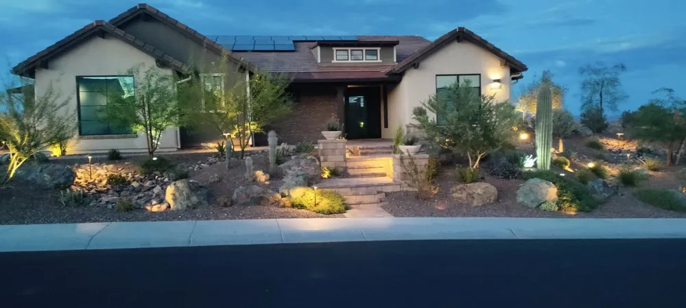 Expert landscape installation for outdoor upgrades in Wickenburg, AZ by Wickenburg Landscape