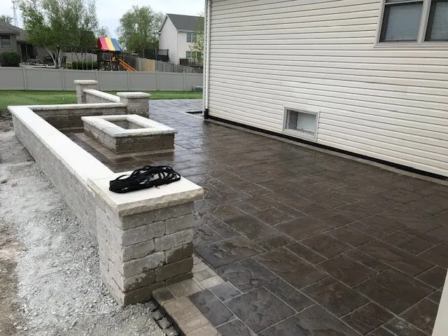 Professional garden landscaping with custom design across Manteno, IL - Wicker Landscaping