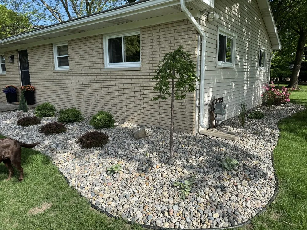 Custom landscaping services for residential properties in Saginaw, MI by Wickham Landscaping