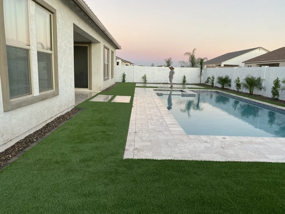 Affordable garden landscaping in Phoenix, AZ by Wide Rock Landscaping