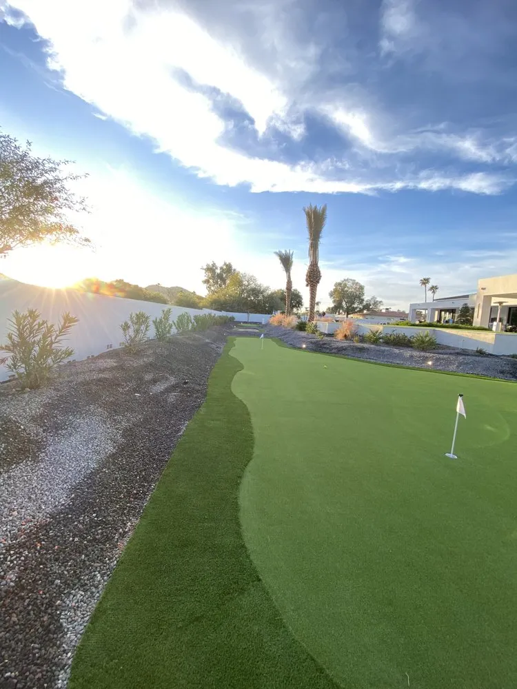 Affordable landscape installation in Phoenix, AZ by Wide Rock Landscaping