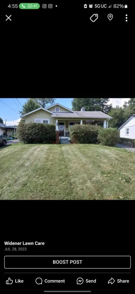 Local lawn care service near you in Kingsport, TN by Widener Lawn Care