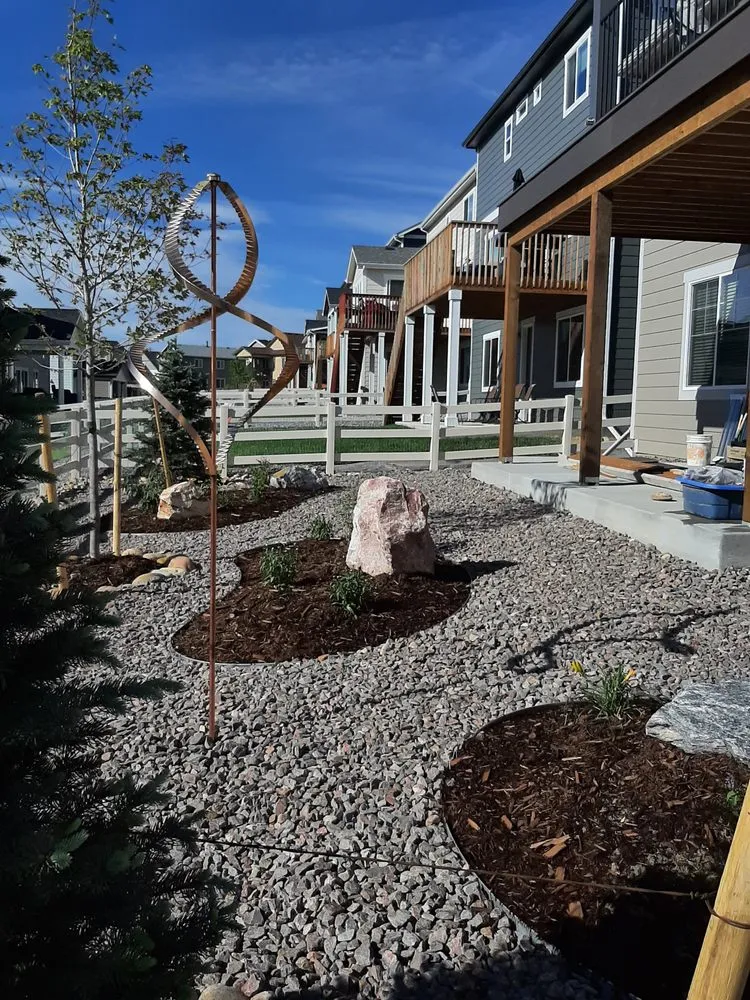 Professional yard maintenance in Parker, CO by Widespread Custom Landscape Design
