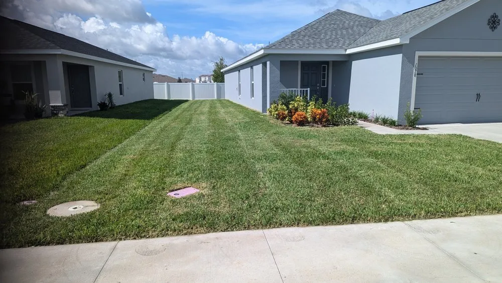 Professional lawn mowing service in Haines City, FL by Widespread Lawn Services