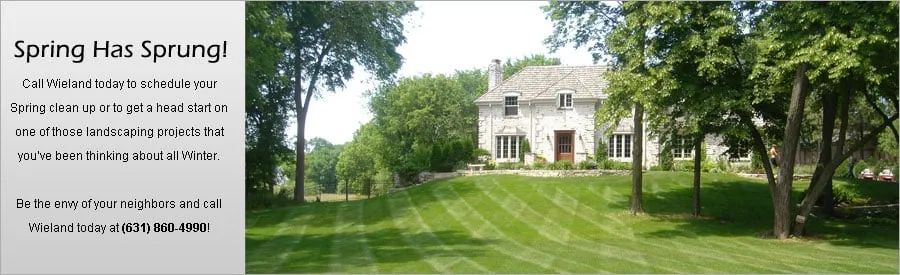 Top-rated garden landscaping for beautiful yards in East Islip, NY by Wieland Landscaping