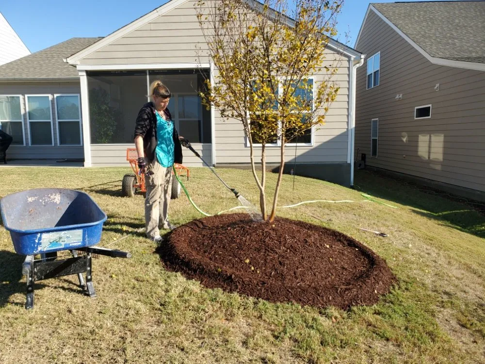 Professional residential landscaping with custom design in Haw River, NC by Wieland's Landscape Design and Maintenance