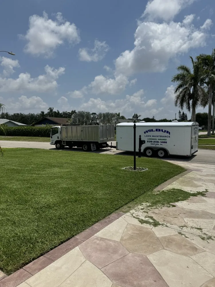 Affordable residential landscaping for homes in Naples, FL by Wilbur Lawn Maintenance
