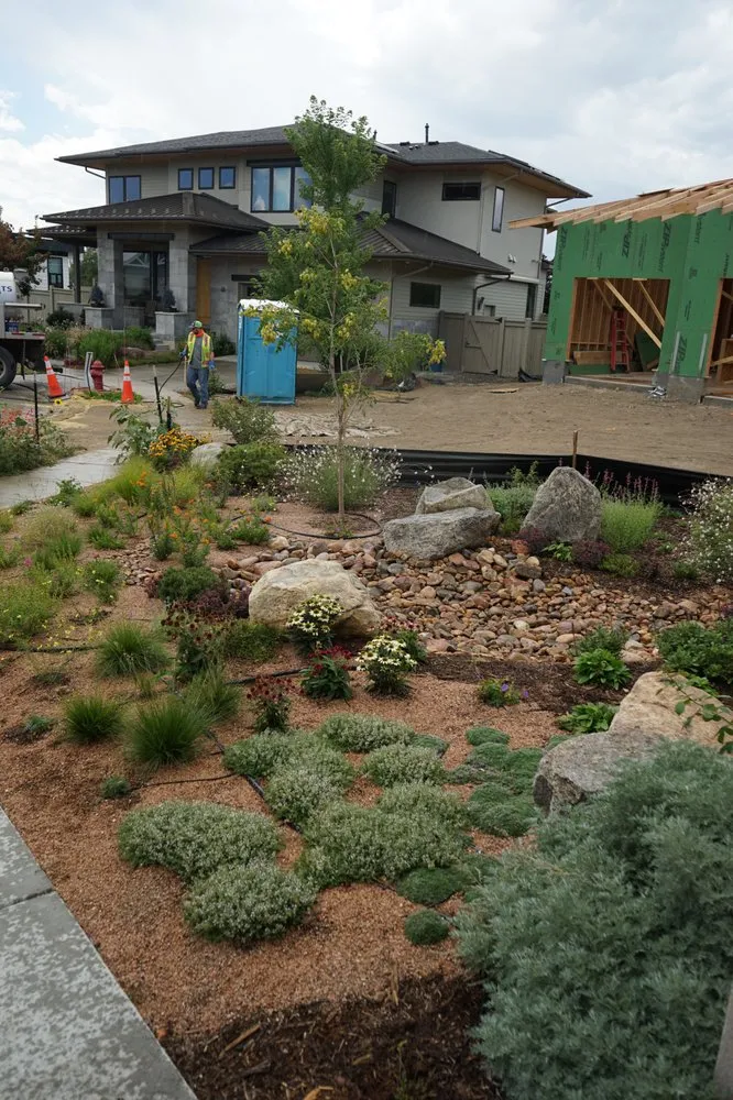 Reliable landscape installation in Louisville, CO by Wild Heritage Gardens and Design