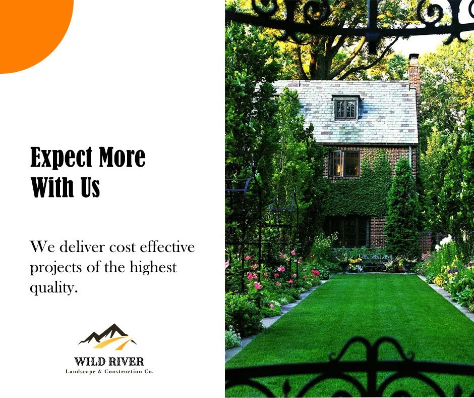 Local landscape installation in Cincinnati, OH by Wild River Landscape