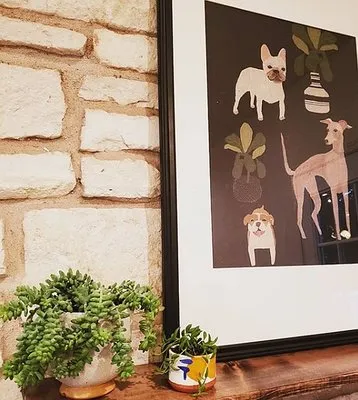 Wild Violet Planting Design Logo