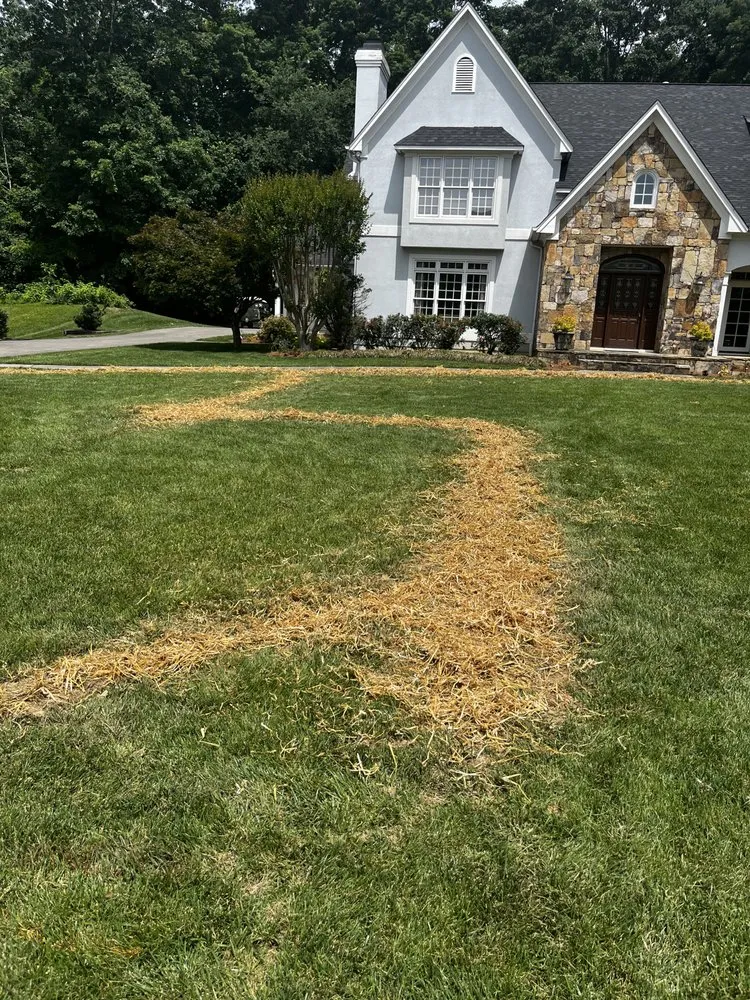 Custom lawn mowing service in Knoxville, TN by Wild West Landscape Designs