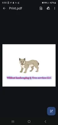 Wildcat Landscaping and Tree Services Logo