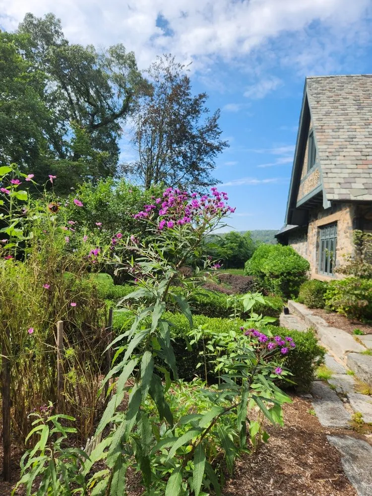 Custom garden landscaping for homes in Groton, CT by Wilder Gardens