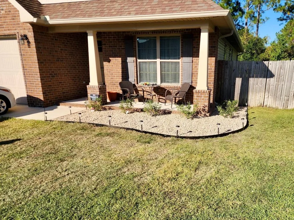 Affordable landscape installation in Gonzalez, FL by Wildflower Innovations