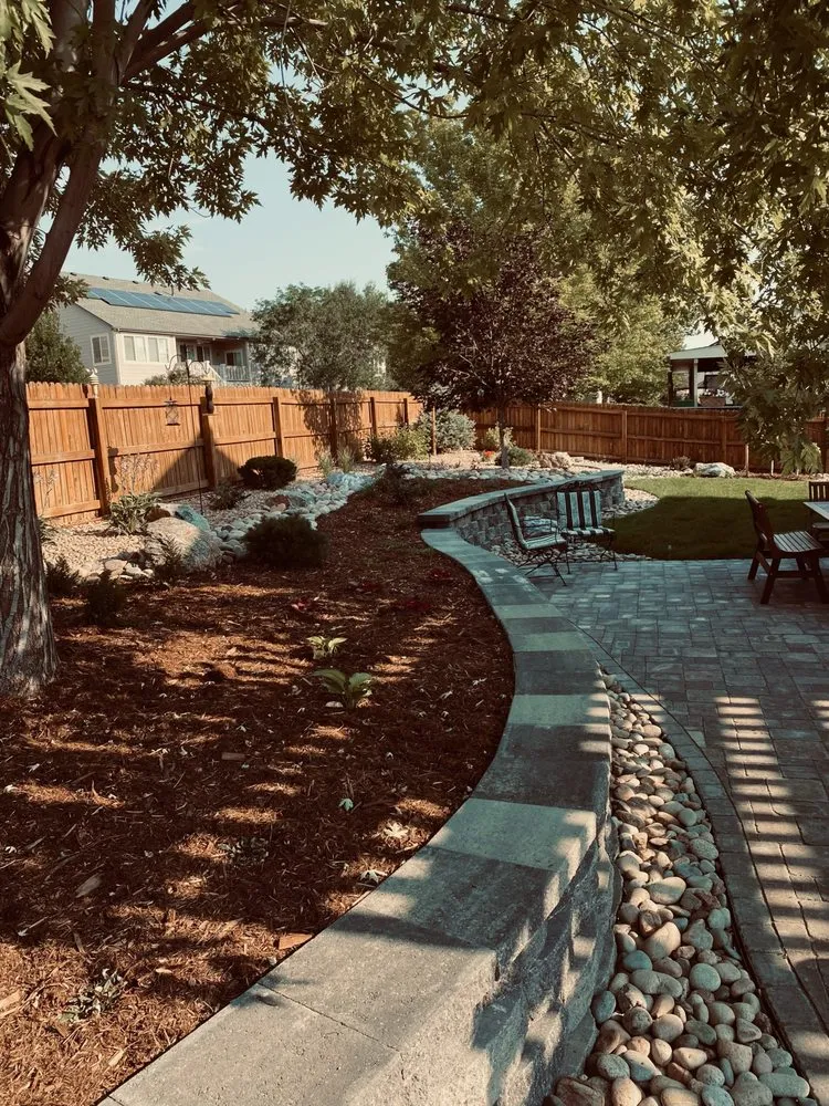 Expert garden landscaping in Thornton, CO by Wildflower Landscape Services