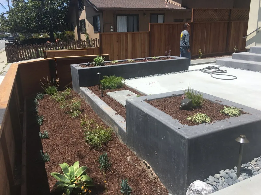 Local yard cleanup service for outdoor upgrades in Santa Cruz, CA by Wildflower Landscpae Design